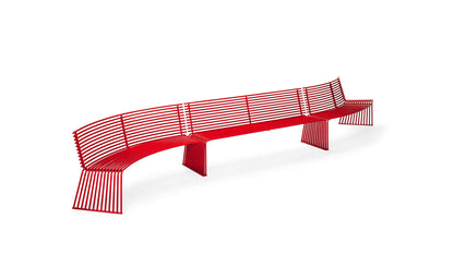 015 Bench with Backrest-Contract Furniture Store for hospitality, leisure & commercial projects