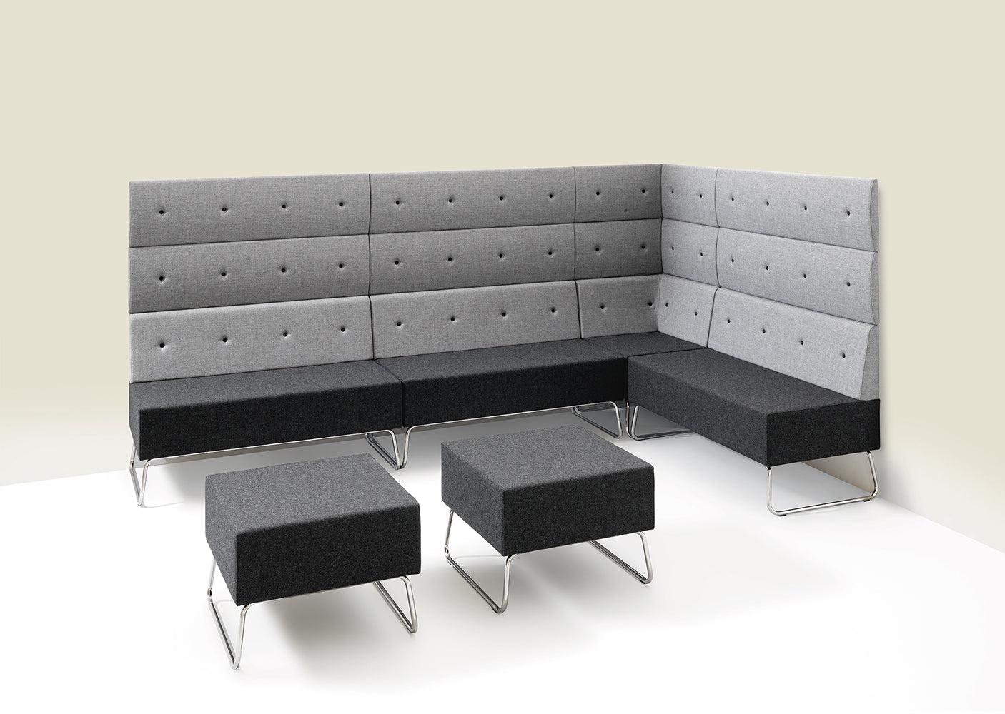 Abaco+ 813 Modular Sofa Unit-Et al. Metalmobil-Contract Furniture Store