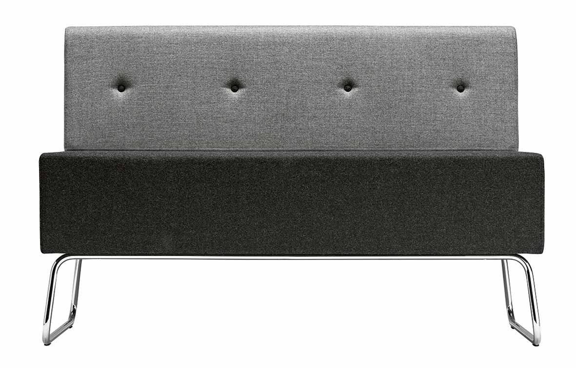 Abaco+ 2S Modular Sofa Unit-Metalmobil-Contract Furniture Store