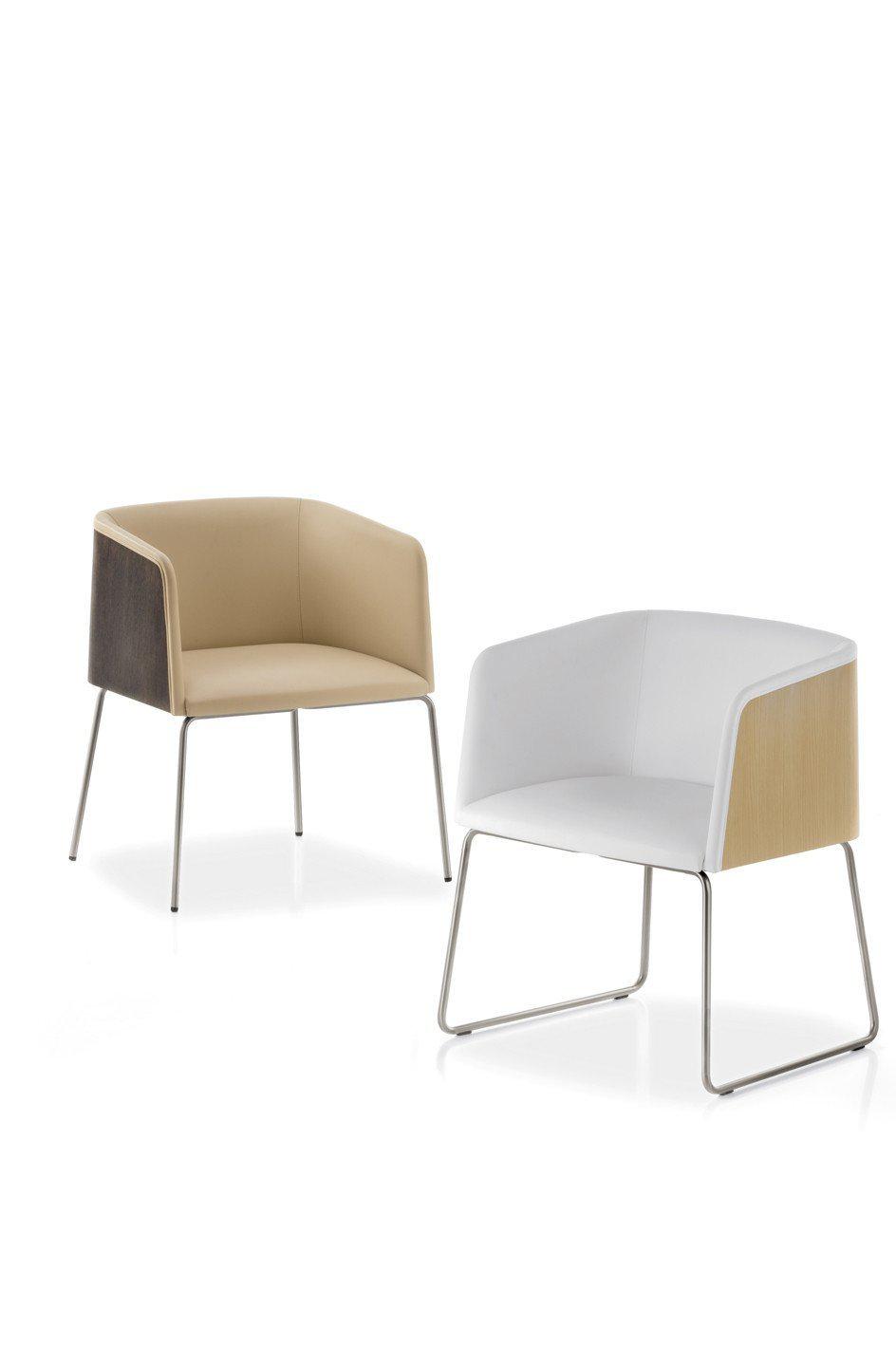 Allure Armchair c/w Metal Legs-Pedrali-Contract Furniture Store