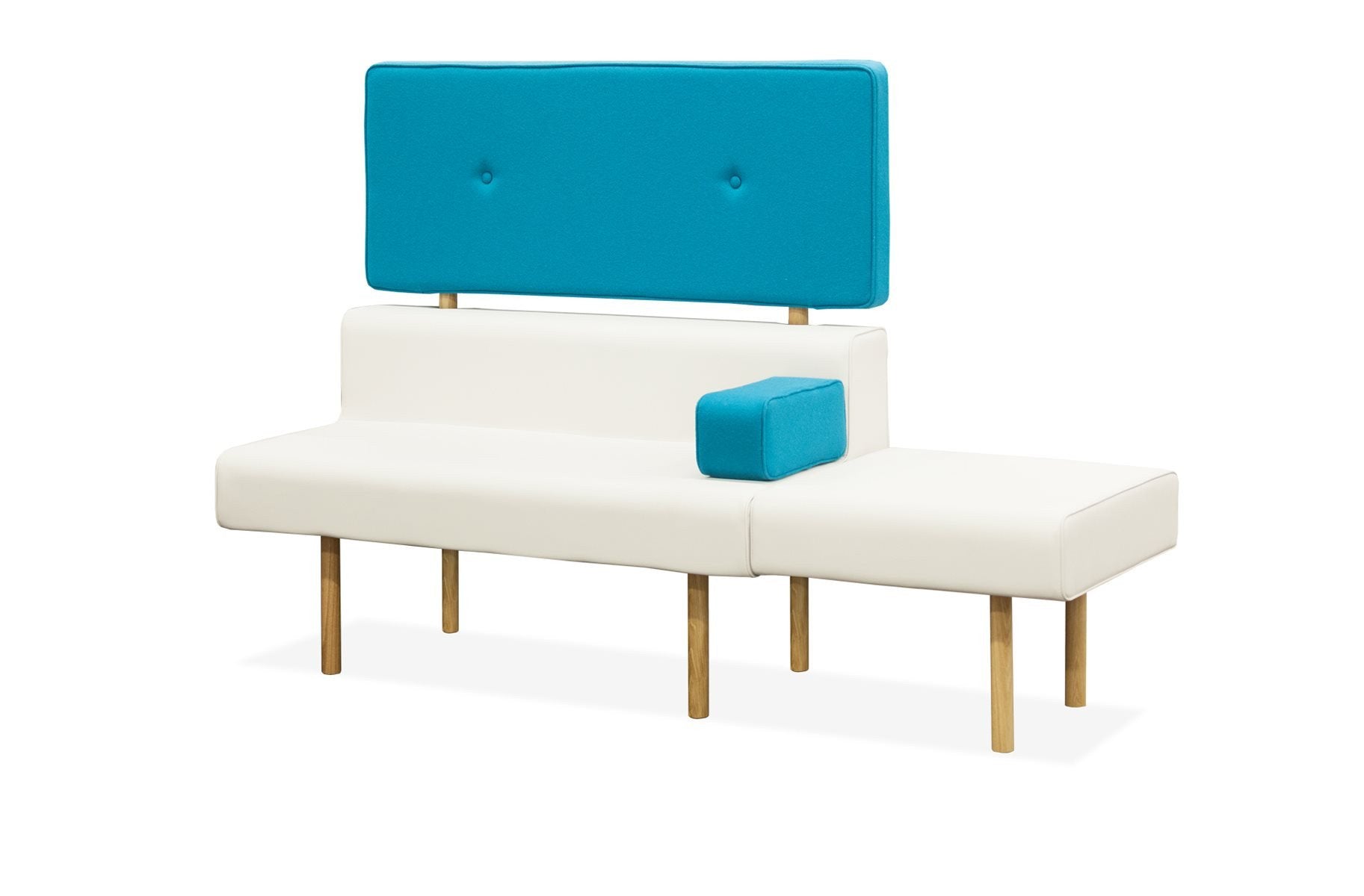 Bench Gufy Modular Seating-Contract Furniture Store for hospitality & leisure and commercial projects