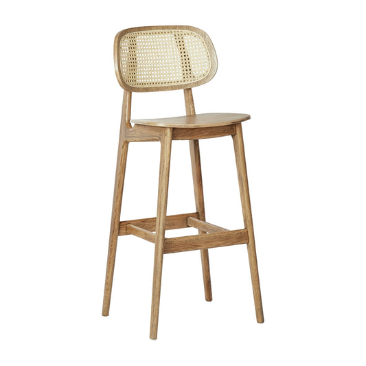 Benet B Veneer Seat High Stool-Contract Furniture Store