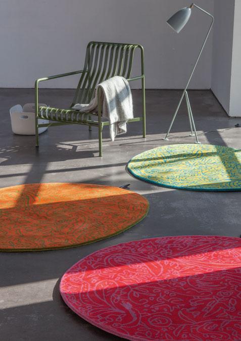 Bichos Y Flores Red Rug-Contract Furniture Store for hospitality, leisure & commercial projects