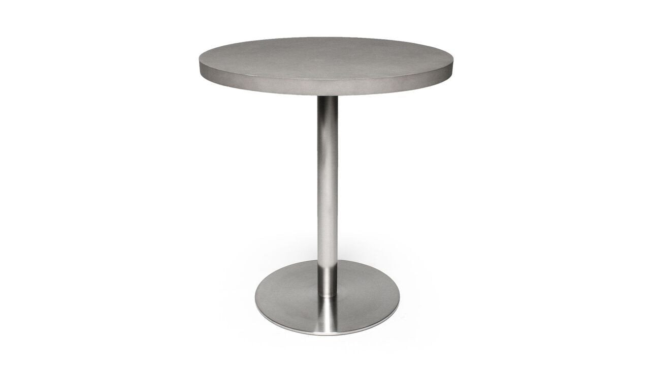 Bistro Round Concrete Dining Table-Lyon Beton-Contract Furniture Store