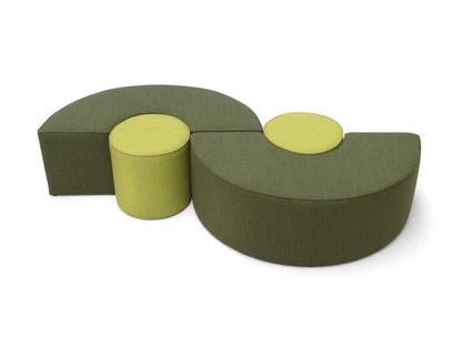 Bloom 2 Round Low Stool-Contract Furniture Store for hospitality, leisure & commercial projects