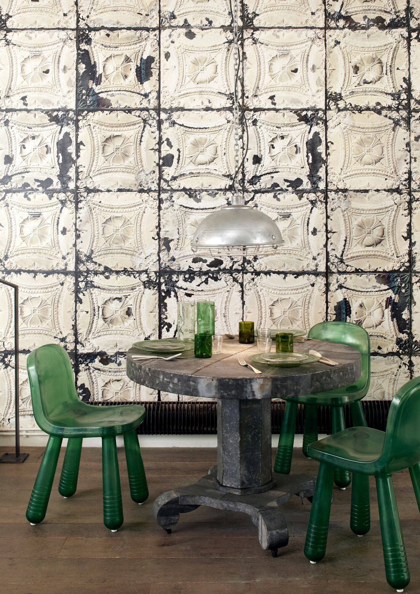 Brooklyn Tins Wallpaper TIN-01-NLXL-Contract Furniture Store