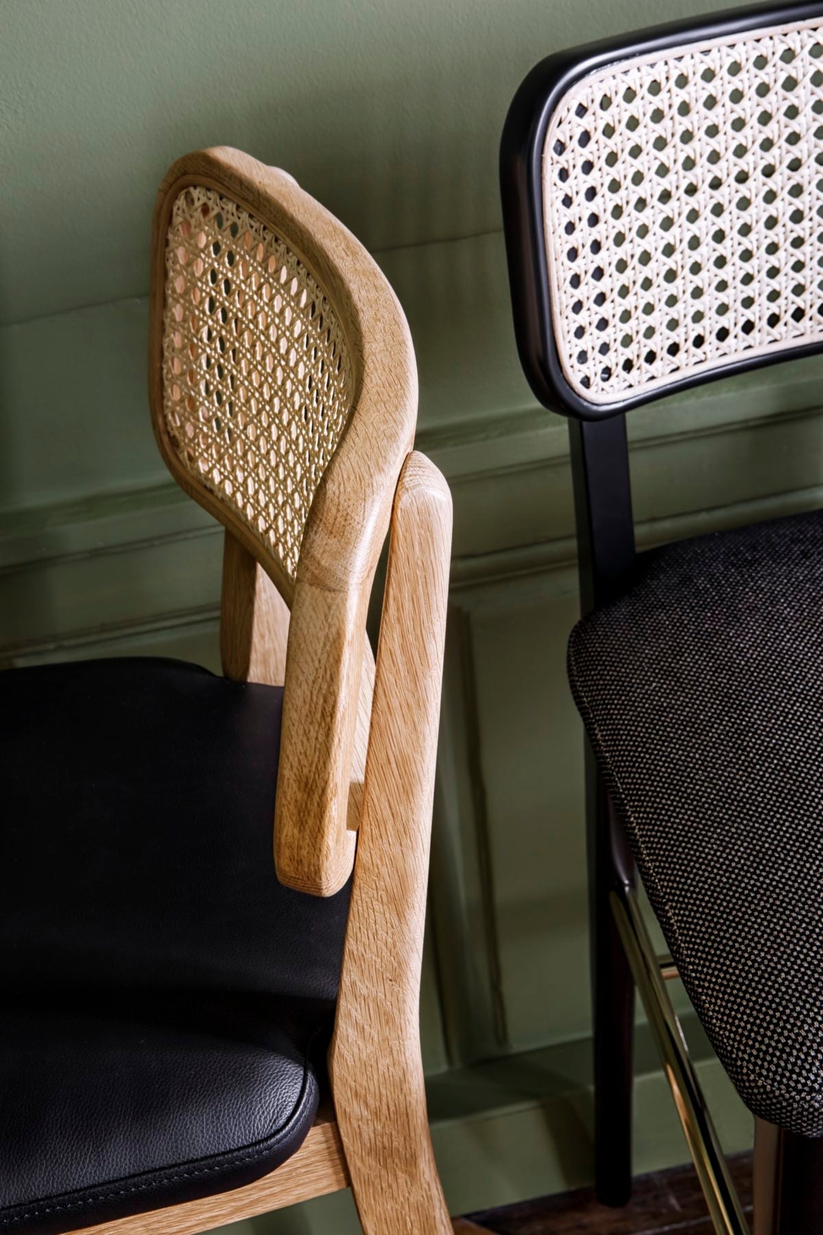 Cane High Stool-Contract Furniture Store