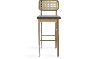 Cane High Stool-Contract Furniture Store for hospitality, leisure & commercial projects