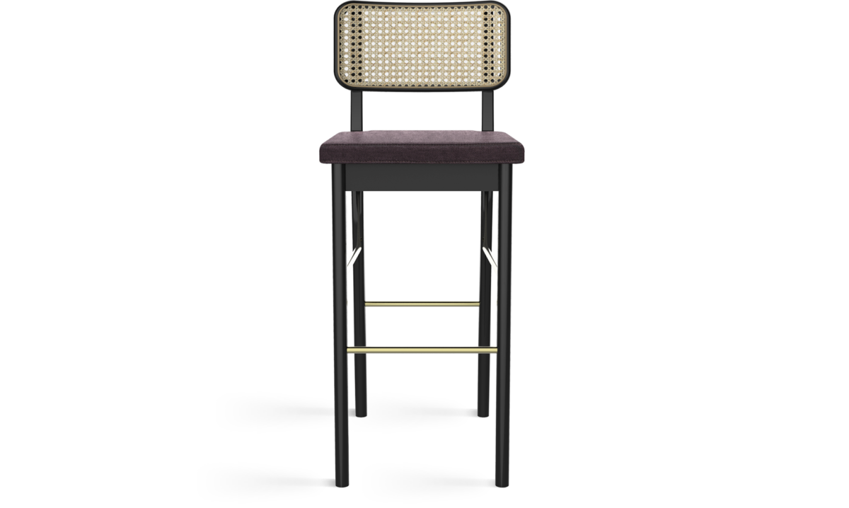 Cane High Stool-Contract Furniture Store