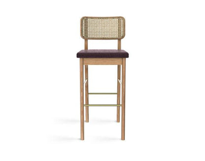 Cane High Stool-Contract Furniture Store for hospitality, leisure & commercial projects