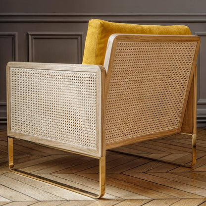 Cane Lounge Chair-Contract Furniture Store for hospitality, leisure & commercial projects