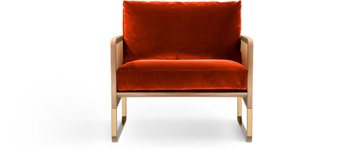 Cane Lounge Chair-Contract Furniture Store