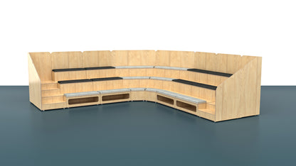 Cavea Tiered Seating-Contract Furniture Store for hospitality, leisure & commercial projects