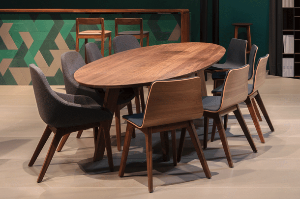 Cena Hyperelliptical Dining Table-Zeitraum-Contract Furniture Store