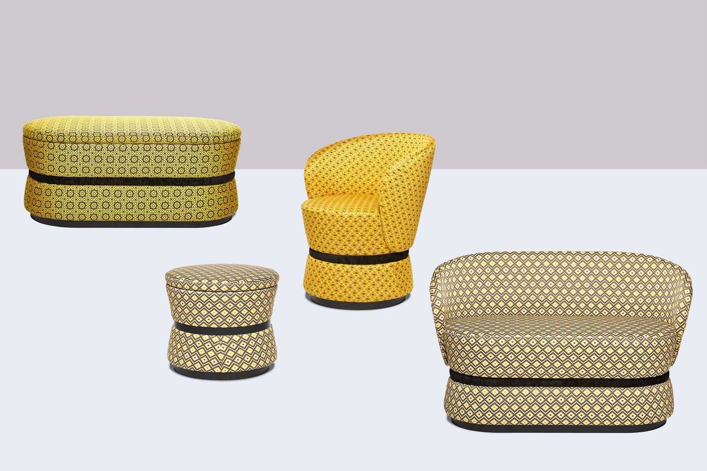 Clepsydra Pouf1 Ring-Accento-Contract Furniture Store