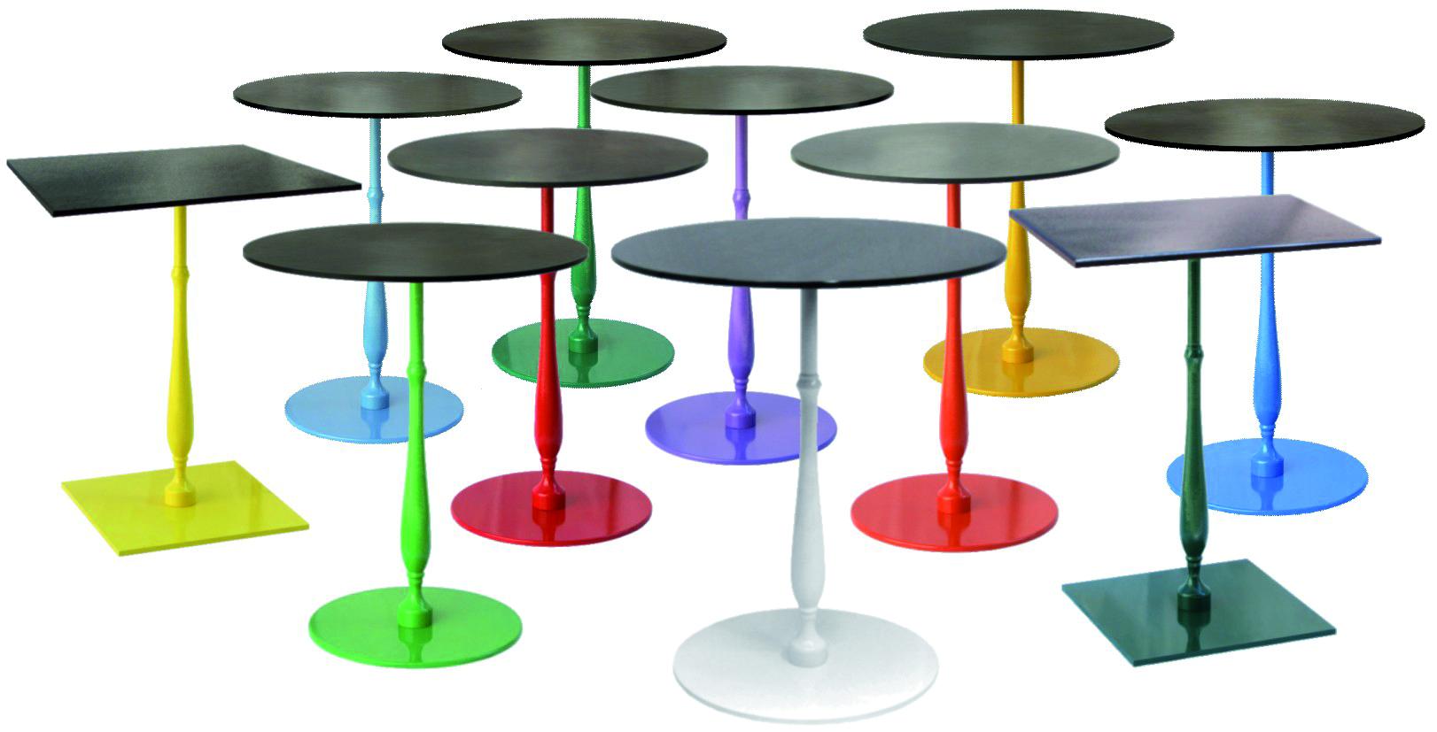 Color Lib Round Dining Base-Vela-Contract Furniture Store