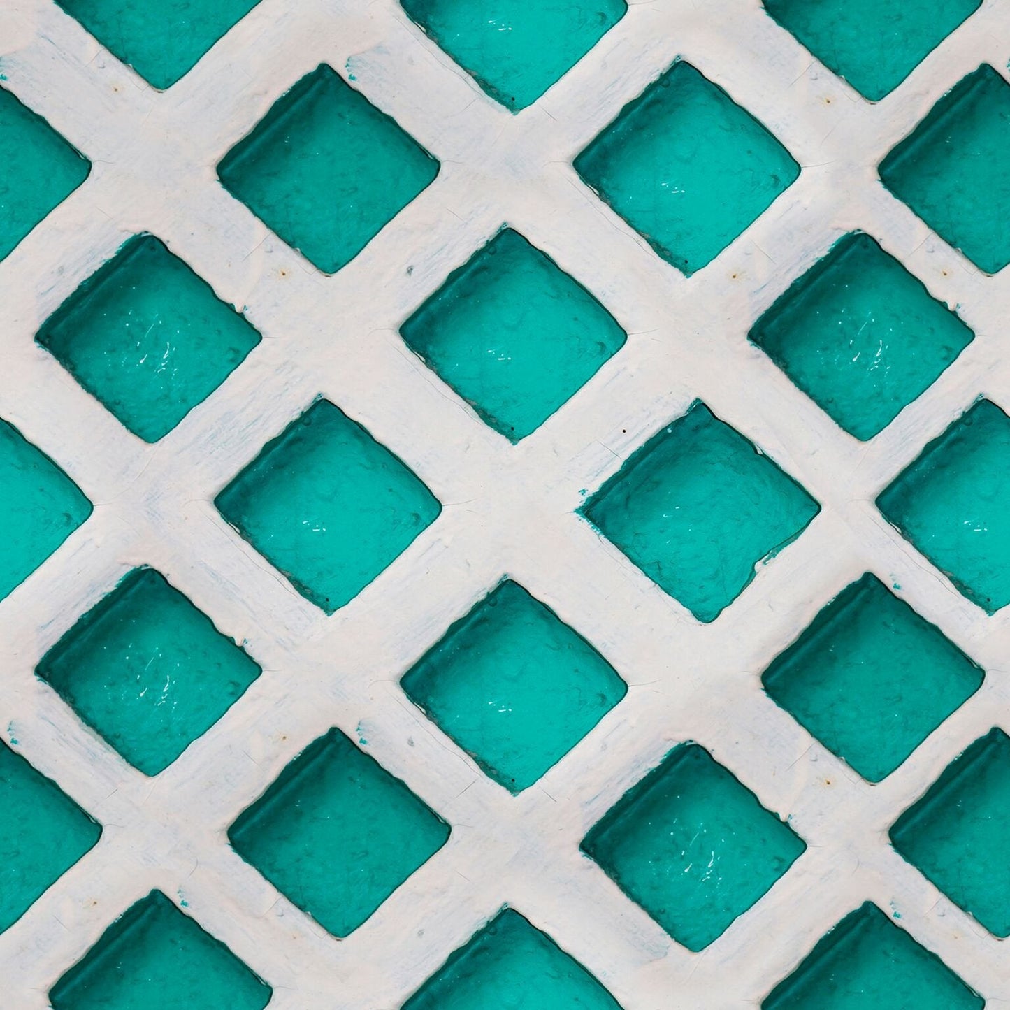 Concrete Patch Turquoise Wallpaper-Mind The Gap-Contract Furniture Store