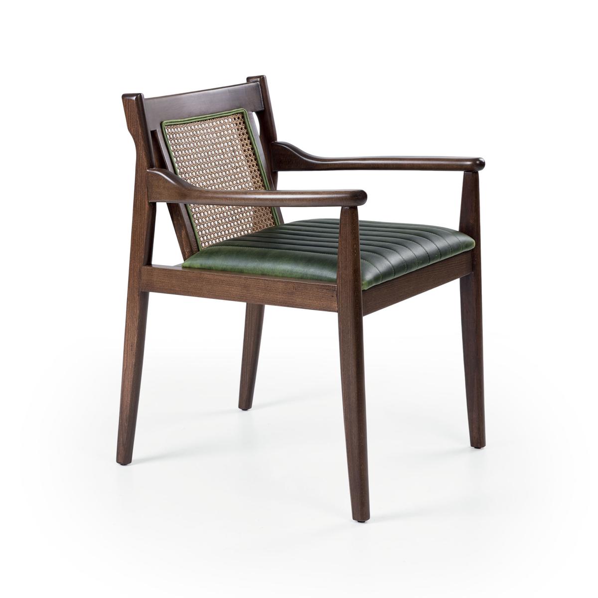 Cristiana Wicker Armchair-Contract Furniture Store