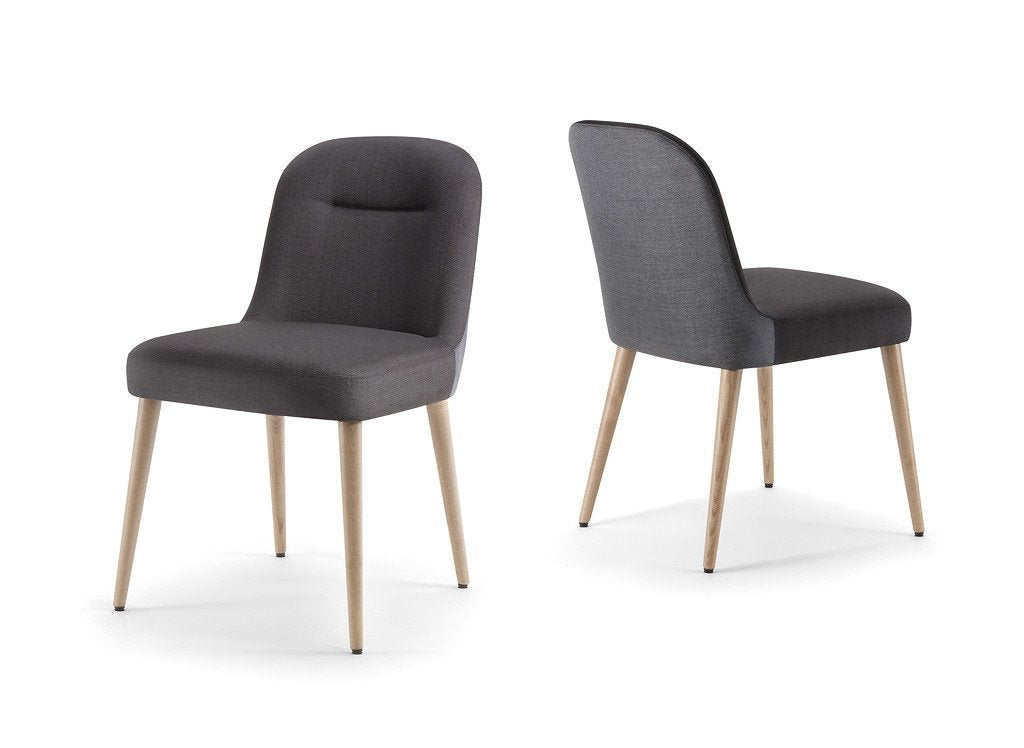 Da Vinci 01 Side Chair c/w Wood Legs-Torre-Contract Furniture Store