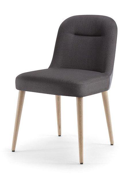 Da Vinci 01 Side Chair c/w Wood Legs-Torre-Contract Furniture Store