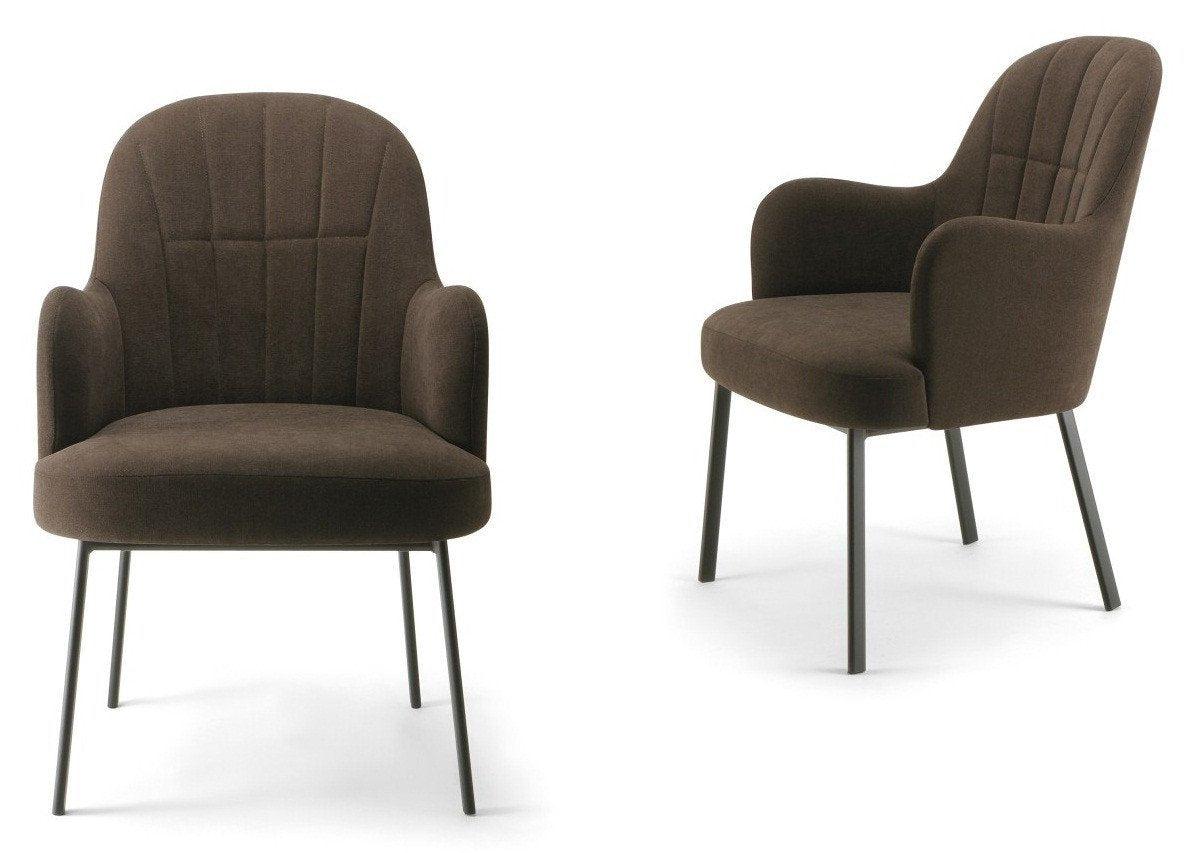 Da Vinci 04 Armchair c/w Metal Legs-Torre-Contract Furniture Store