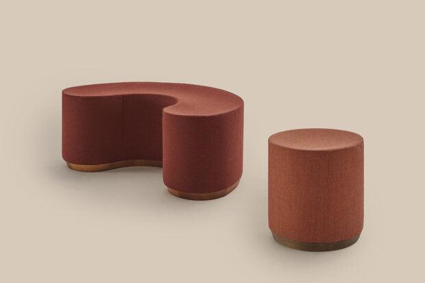 Dividuals C-Shaped Pouf-Sancal-Contract Furniture Store