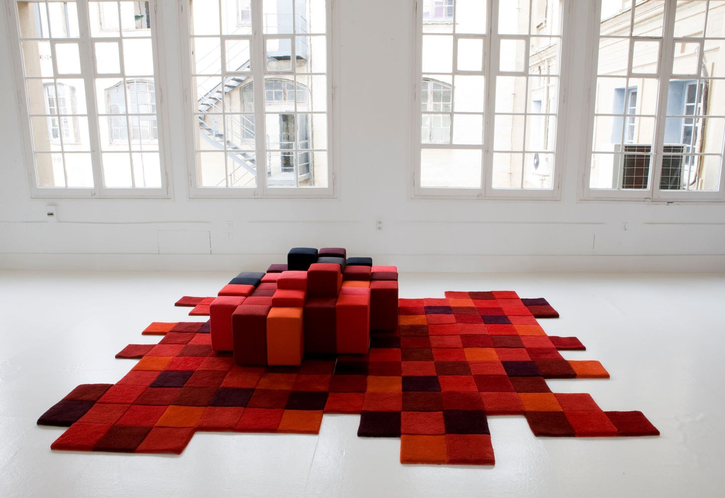 Do-Lo-Rez 1 Reds Rug-Nanimarquina-Contract Furniture Store