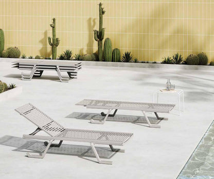 Doge Sun Lounger-Contract Furniture Store for hospitality, leisure & commercial projects