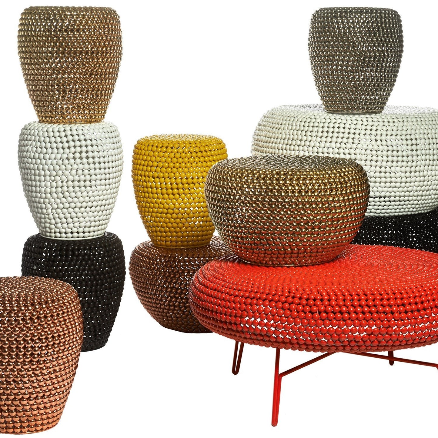 Dot Lounge XL Low Stool-Pols Potten-Contract Furniture Store