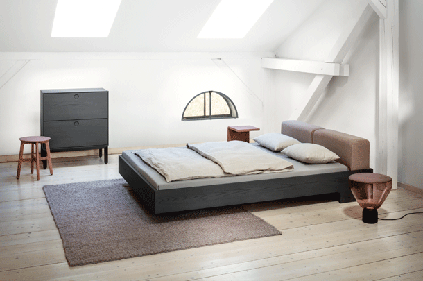 Doze Double Bed-Zeitraum-Contract Furniture Store