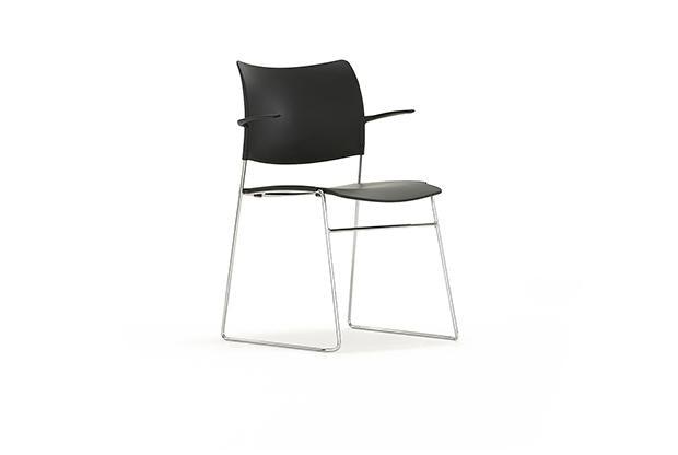 Elios HD405 Side Chair c/w Sled Legs-Senator-Contract Furniture Store