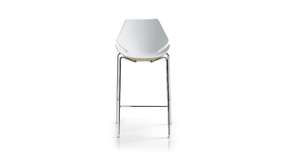 Eon High Stool c/w Metal Legs-Diemme-Contract Furniture Store