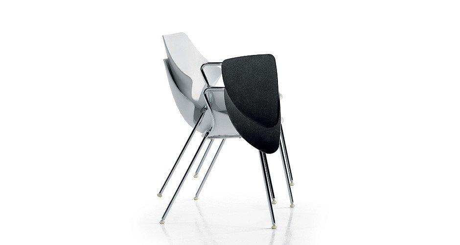 Eon Side Chair c/w Metal Legs-Diemme-Contract Furniture Store