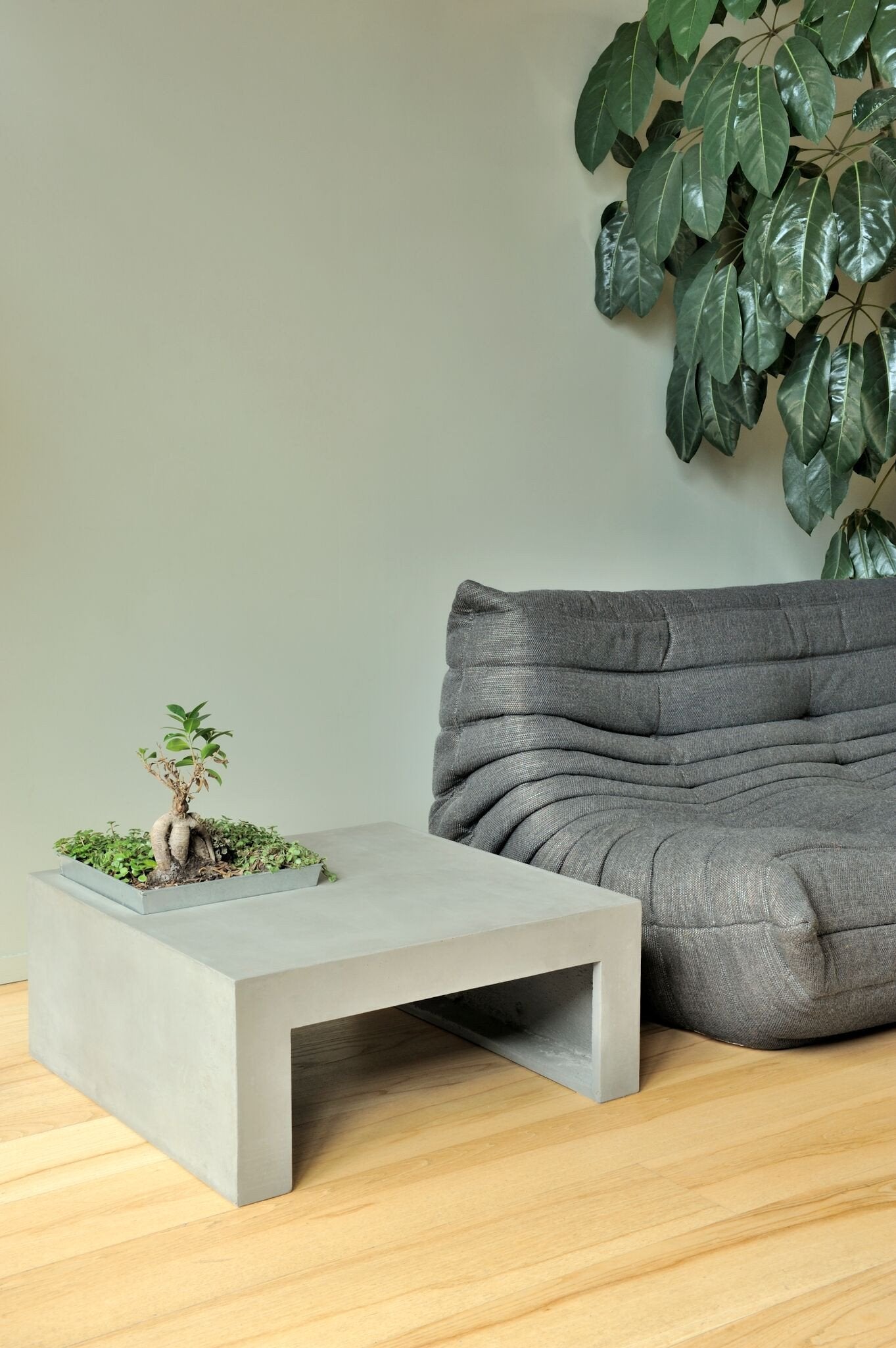 Green Concrete Coffee Table-Lyon Beton-Contract Furniture Store