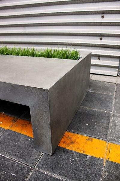 Green Concrete Coffee Table-Lyon Beton-Contract Furniture Store