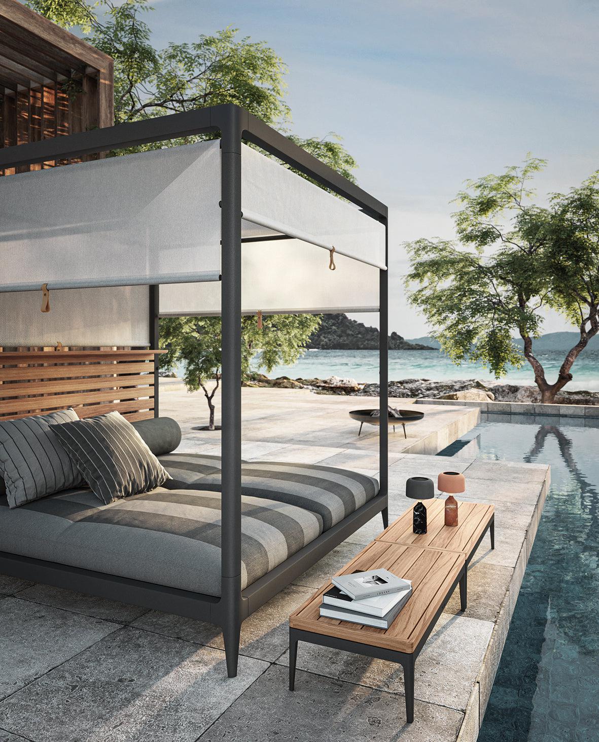 Grid Cabana Daybed-Contract Furniture Store for hospitality & leisure and commercial projects