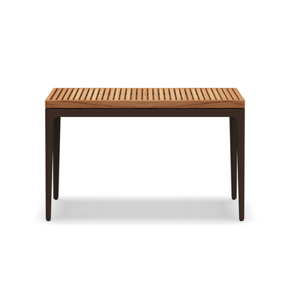 Grid Teak Console Table-Contract Furniture Store for hospitality, leisure & commercial projects