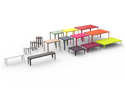 Hegoa Rectangular Poseur Table-Contract Furniture Store for hospitality, leisure & commercial projects