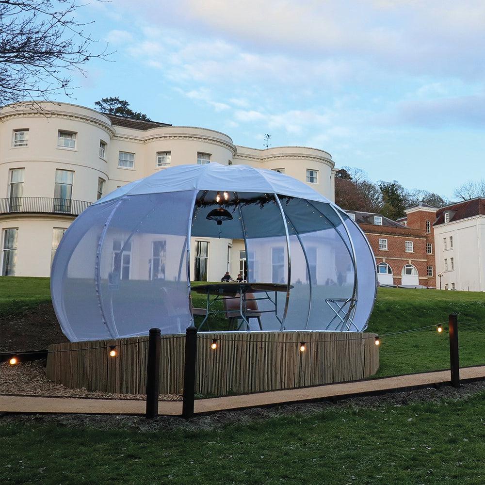 Igloo Outdoor Caribbean Dining Pod-Contract Furniture Store for hospitality & leisure and commercial projects