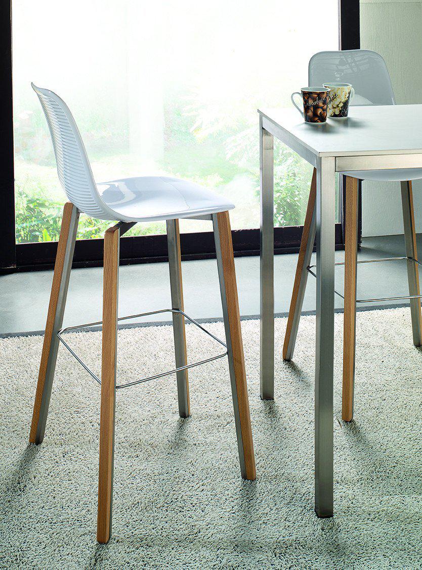 Inna Hybrid High Stool-Cignini-Contract Furniture Store