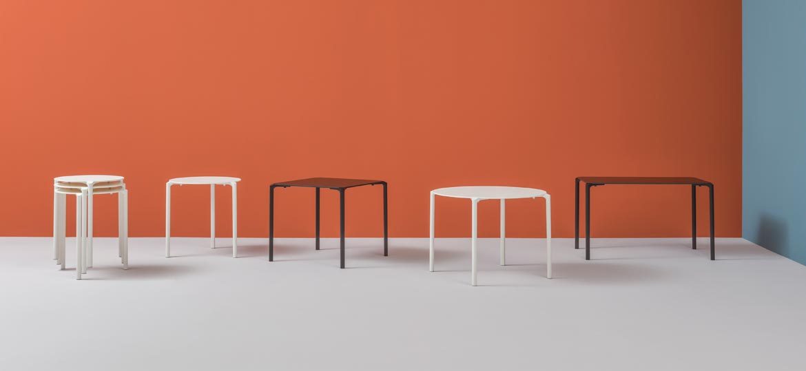 Jump 4 Legged Table-Pedrali-Contract Furniture Store