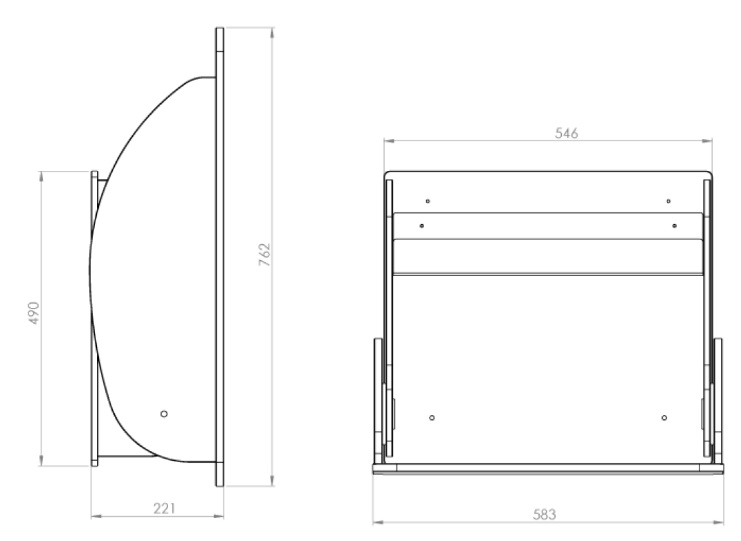 Kawasimplex Changing Table-Contract Furniture Store