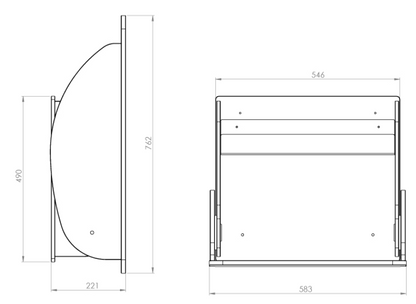 Kawasimplex Changing Table-Contract Furniture Store for hospitality, leisure & commercial projects