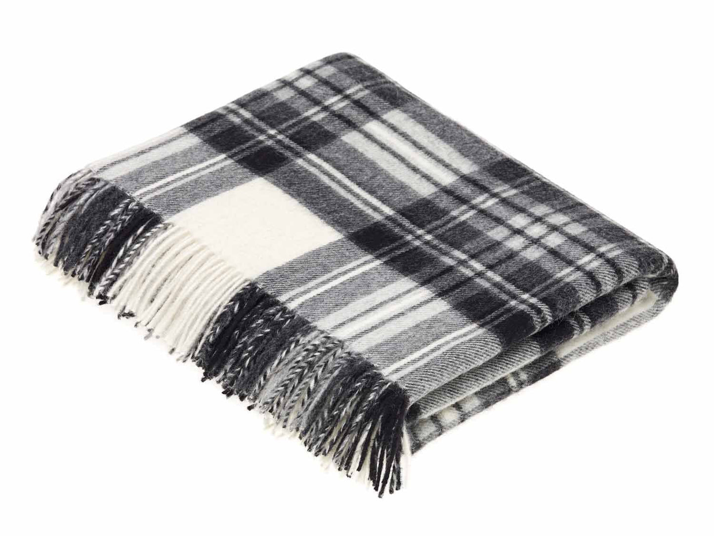 Lambswool Tartan Throw-Bronte by Moon-Contract Furniture Store