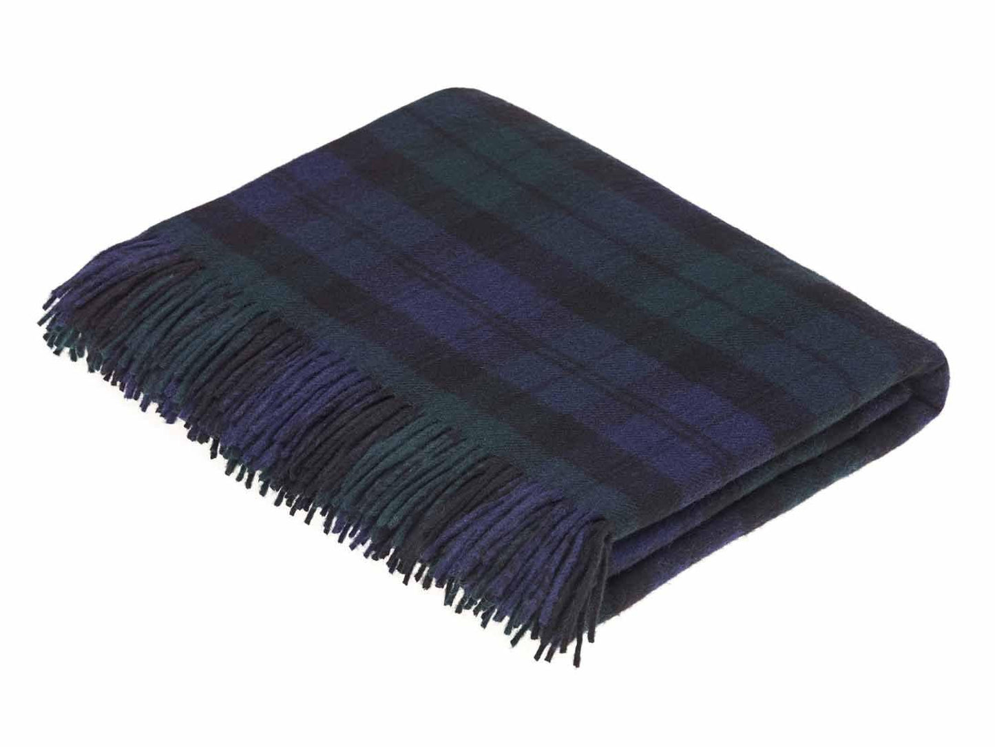 Lambswool Tartan Throw-Bronte by Moon-Contract Furniture Store