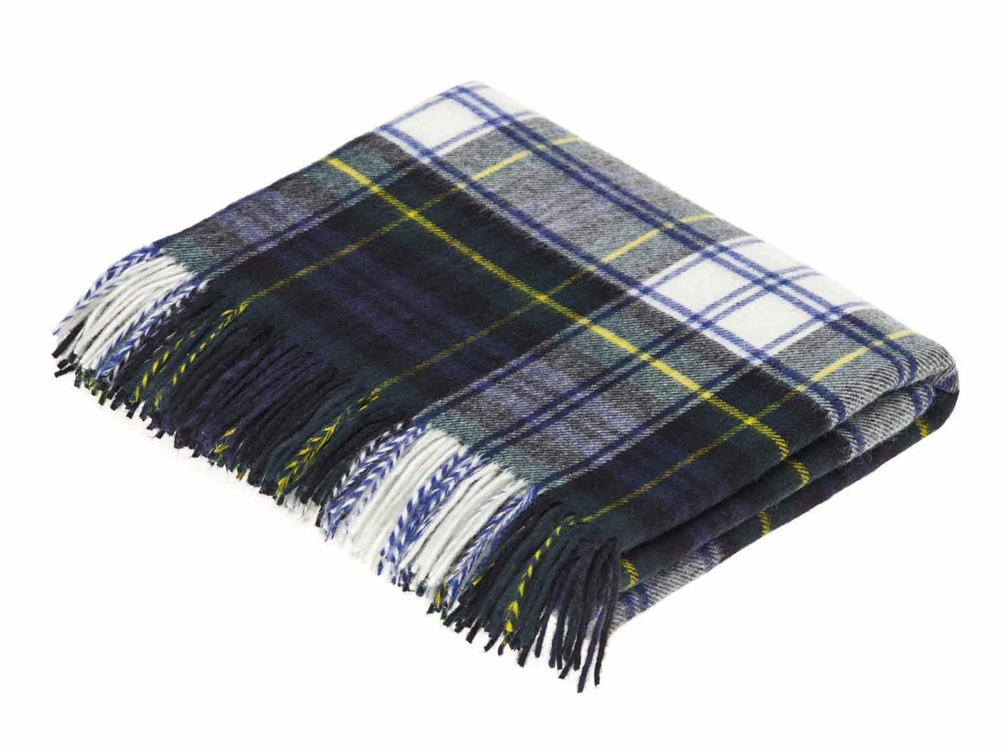 Lambswool Tartan Throw-Bronte by Moon-Contract Furniture Store