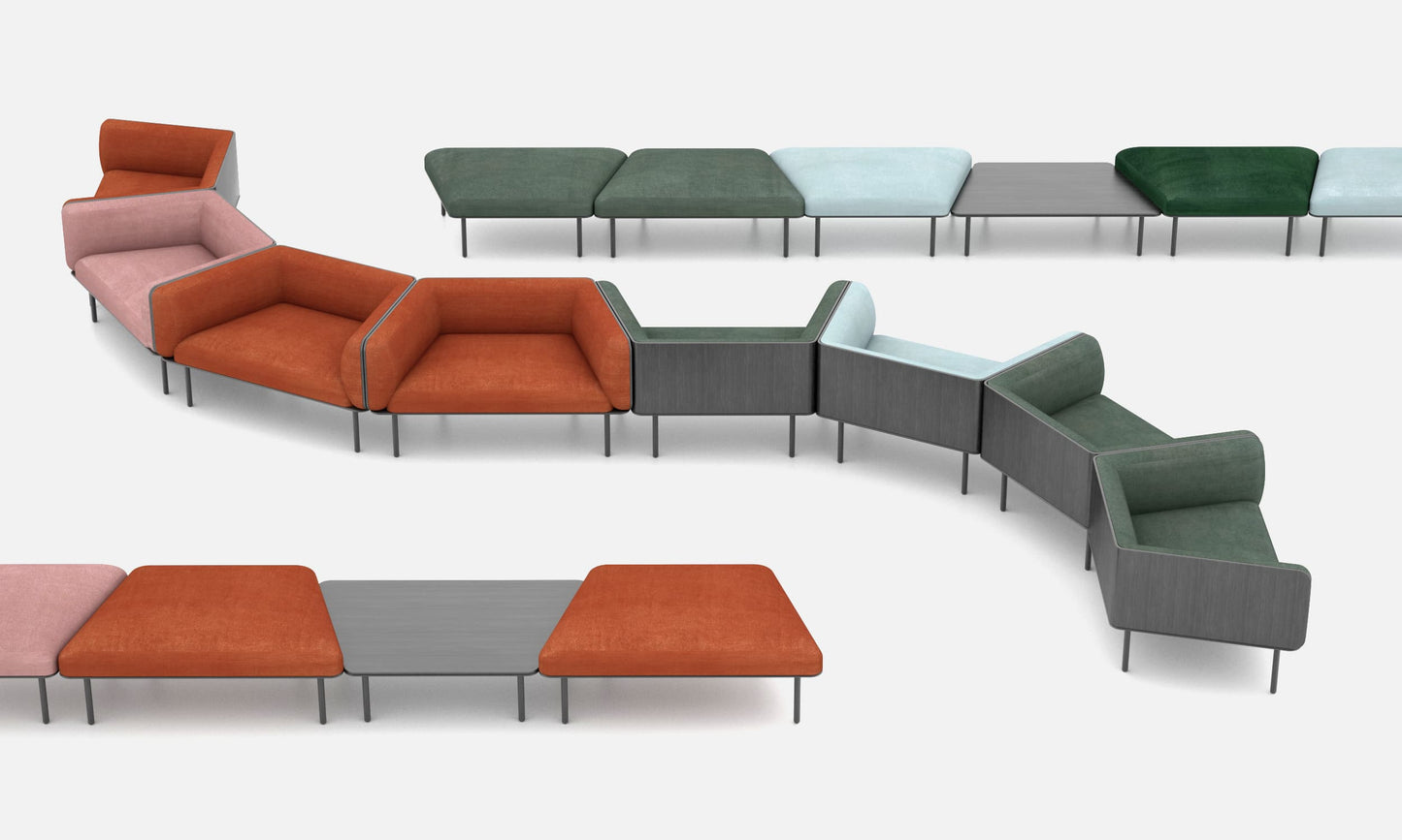 Lap Modular Sofa System-Contract Furniture Store