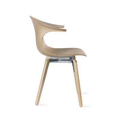 Loop 3D Wood Armchair-Infiniti-Contract Furniture Store