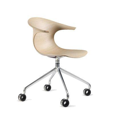 Loop 3D Wood Swivel Armchair-Contract Furniture Store for hospitality, leisure & commercial projects