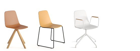 Maarten Side Chair-Viccarbe-Contract Furniture Store